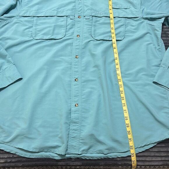 LL Bean Fishing Shirt Outdoor Vented Roll Sleeves Lightweight Men’s Size XXL - Picture 5 of 7